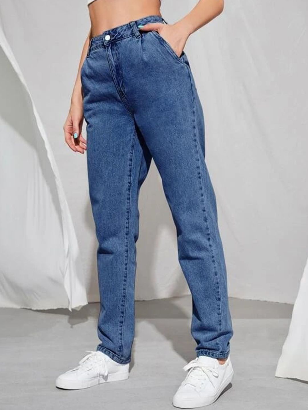 Kotty Women Blue High-Rise Jeans
