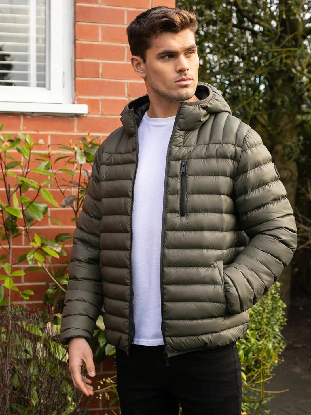 Kotty Hooded Long Sleeves Puffer Jacket 