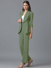 Kotty Shawl Neck Blazer With Trouser 