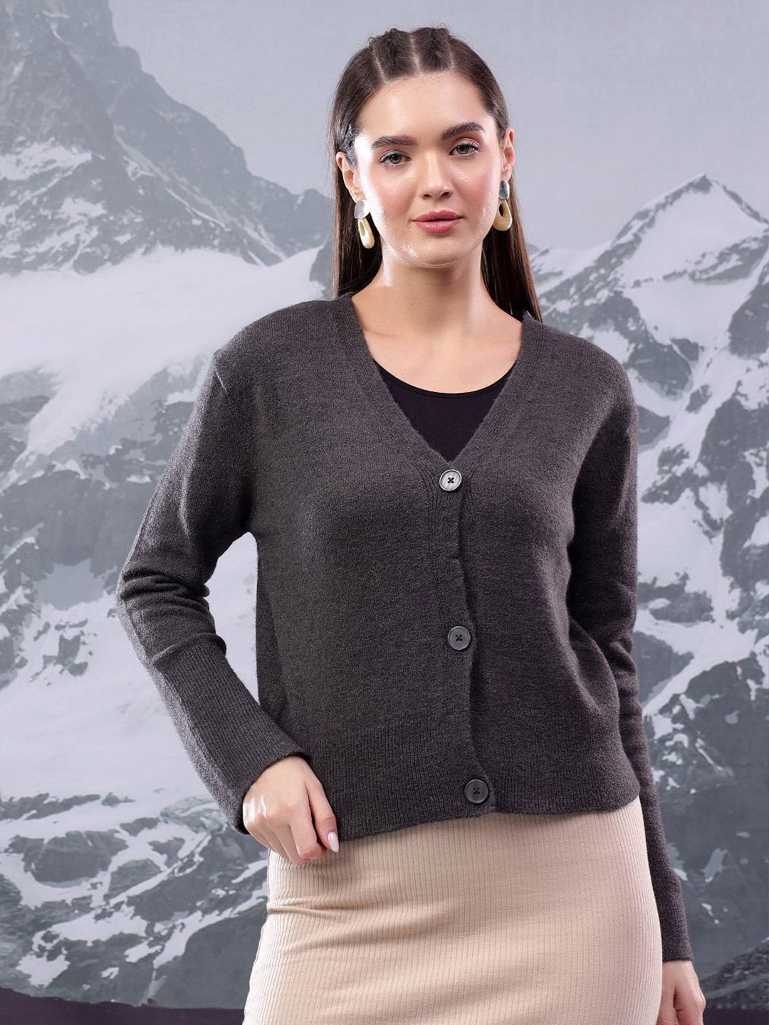 Kotty Women V-Neck Cardigan