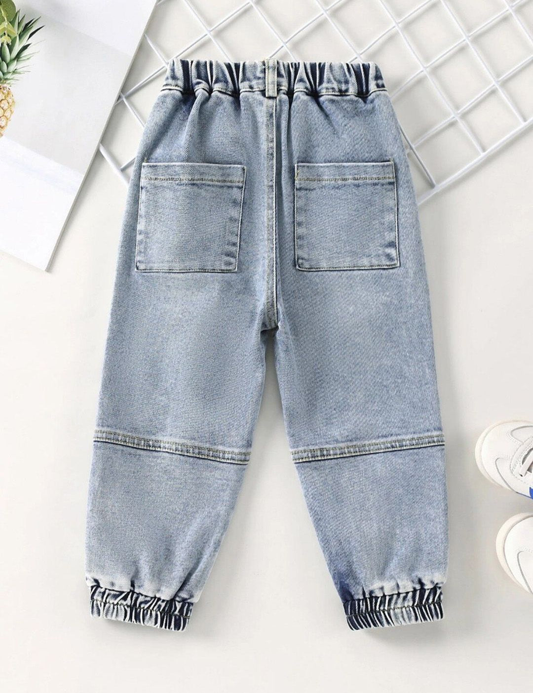 Kotty Boys Blue Jean Regular Fit Heavy Fade Jeans