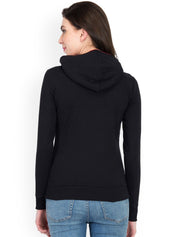 Kotty Women Black Printed Bomber