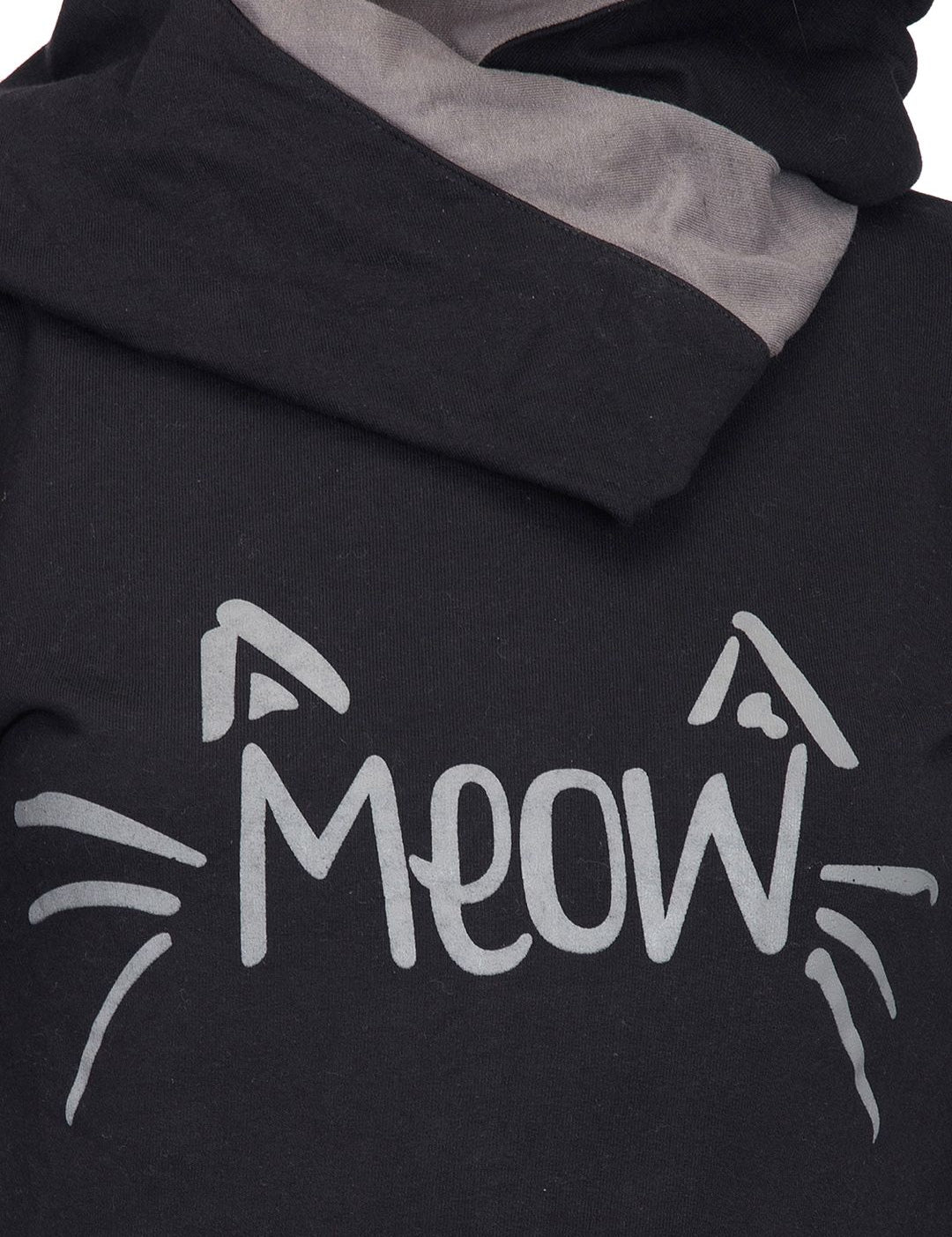 Kotty Women Black Printed Sweatshirt