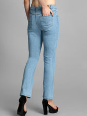 Kotty Women Blue Skinny Fit High-Rise Clean Look Jeans