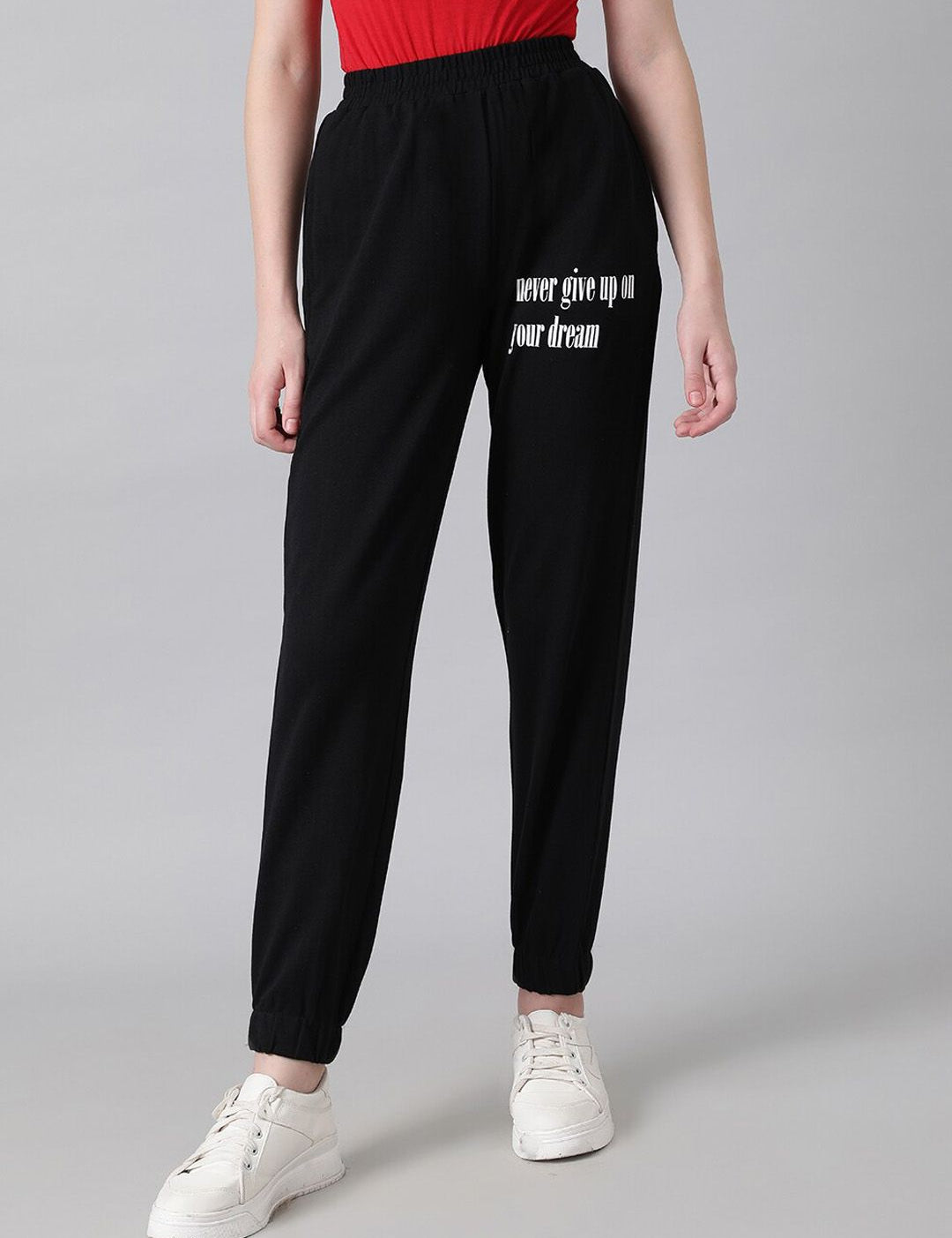 Kotty Women Typography Printed Joggers