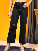 Kotty Women Jean High-Rise Mildly Distressed Jeans