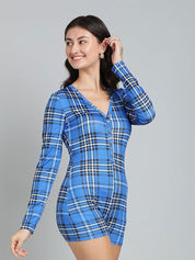 Kotty Checked Basic Jumpsuit
