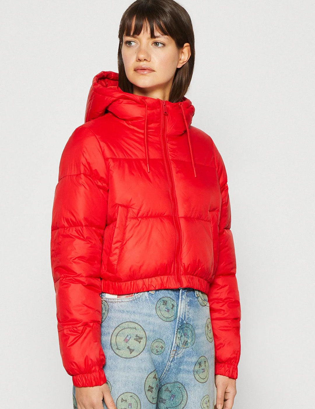Kotty Hooded Crop Puffer Jacket  