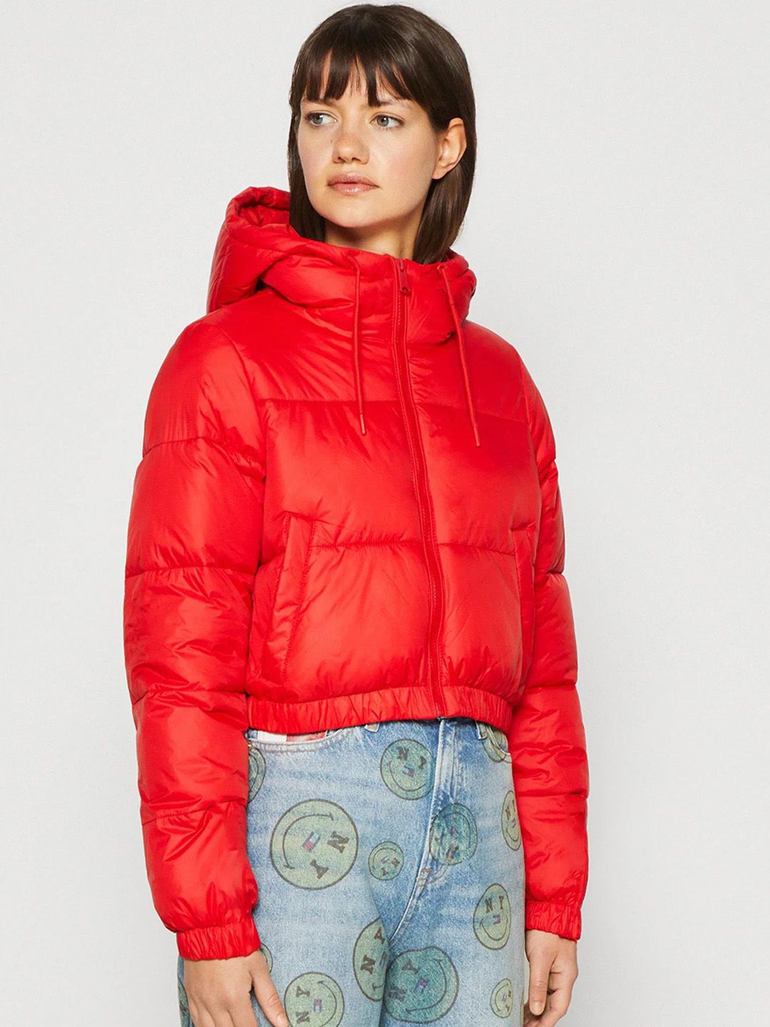 Kotty Hooded Crop Puffer Jacket  