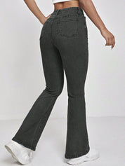 Kotty Women Bootcut High-Rise Stretchable Jeans