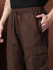 Kotty Men Relaxed Easy Wash Cargos Trousers