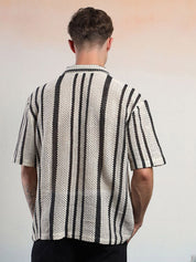 Kotty Men Striped Regular Fit Casual Shirt