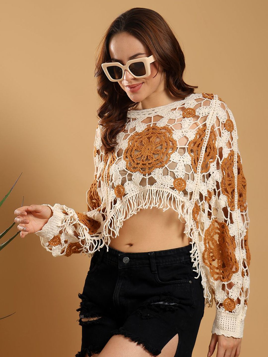 Kotty Women Round Neck Cotton Top