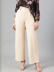 Kotty Women Wide Leg High-Rise Trousers