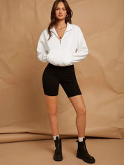 Kotty Women Half Zipper Pullover