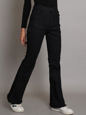 Kotty Women Bootcut High-Rise Stretchable Jeans