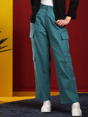 Kotty Women Jean Straight Fit High-Rise Clean Look Stretchable Jeans