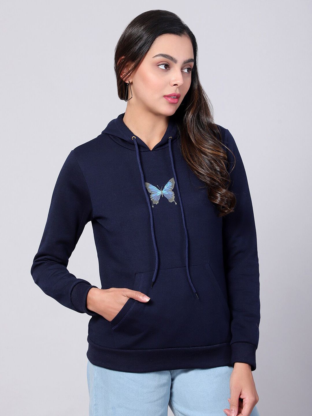 Kotty Hooded Fleece Sweatshirt