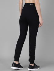 Kotty Women Black & White Printed Joggers