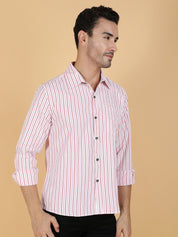 Kotty Men Relaxed Spread Collar Graphic Printed Casual Shirt