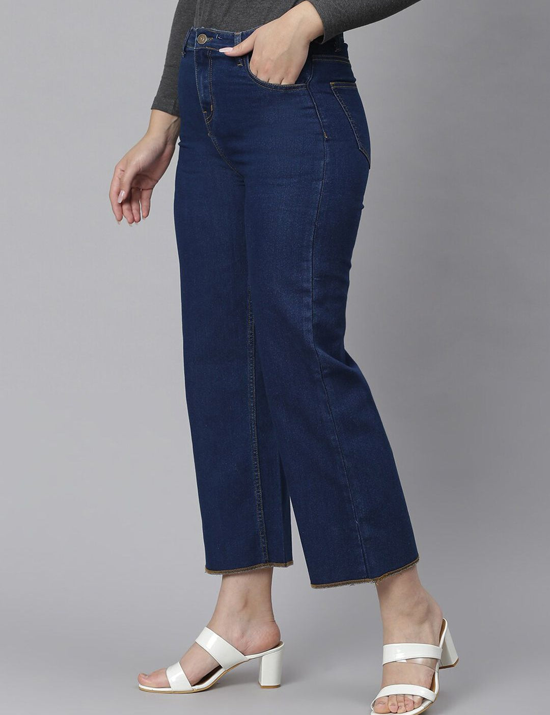 Kotty Women Blue Flared Jeans