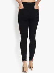 Kotty Women Black Skinny Fit High-Rise Clean Look Jeans