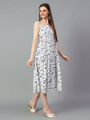 Kotty Women Conversational Printed Fit & Flare Midi Dress