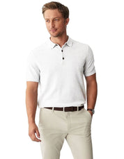 Kotty Men Polo Collar Applique T-shirt