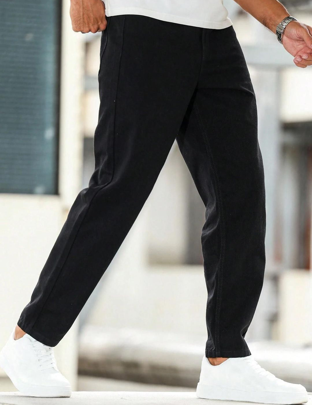 Kotty Men Straight Fit Low-Rise Stretchable Jeans