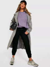 Kotty Women Black Jean Jogger High Rise Clean Look Stretchable Jeans