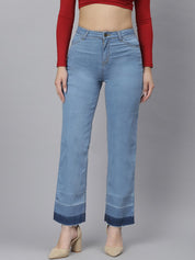 Kotty Women Blue Flared Jeans