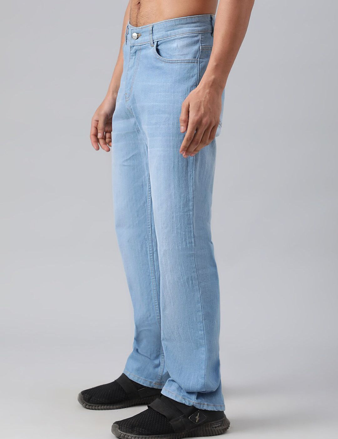 Kotty Men Low-Rise Light Fade Stretchable Jeans