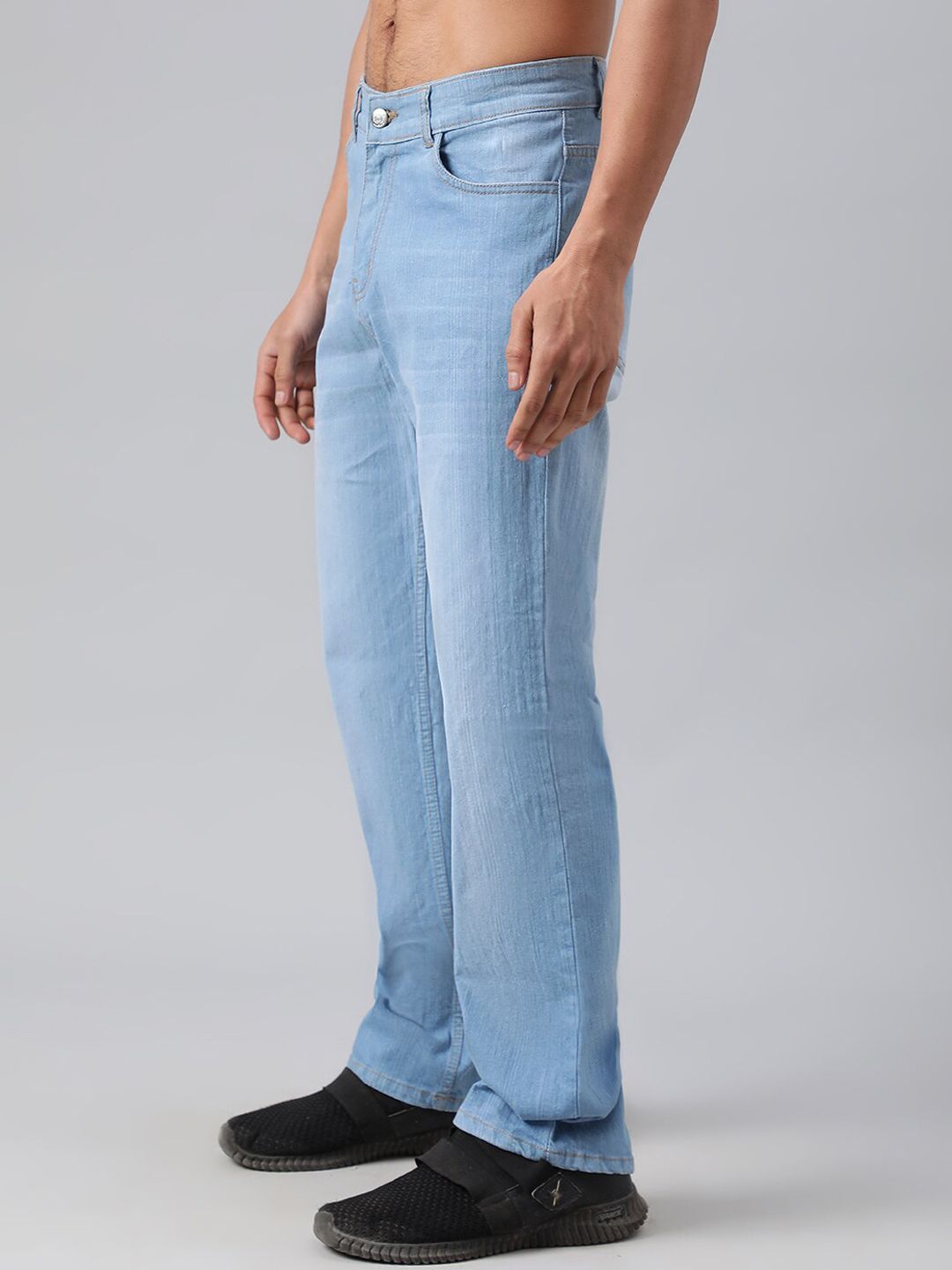 Kotty Men Low-Rise Light Fade Stretchable Jeans