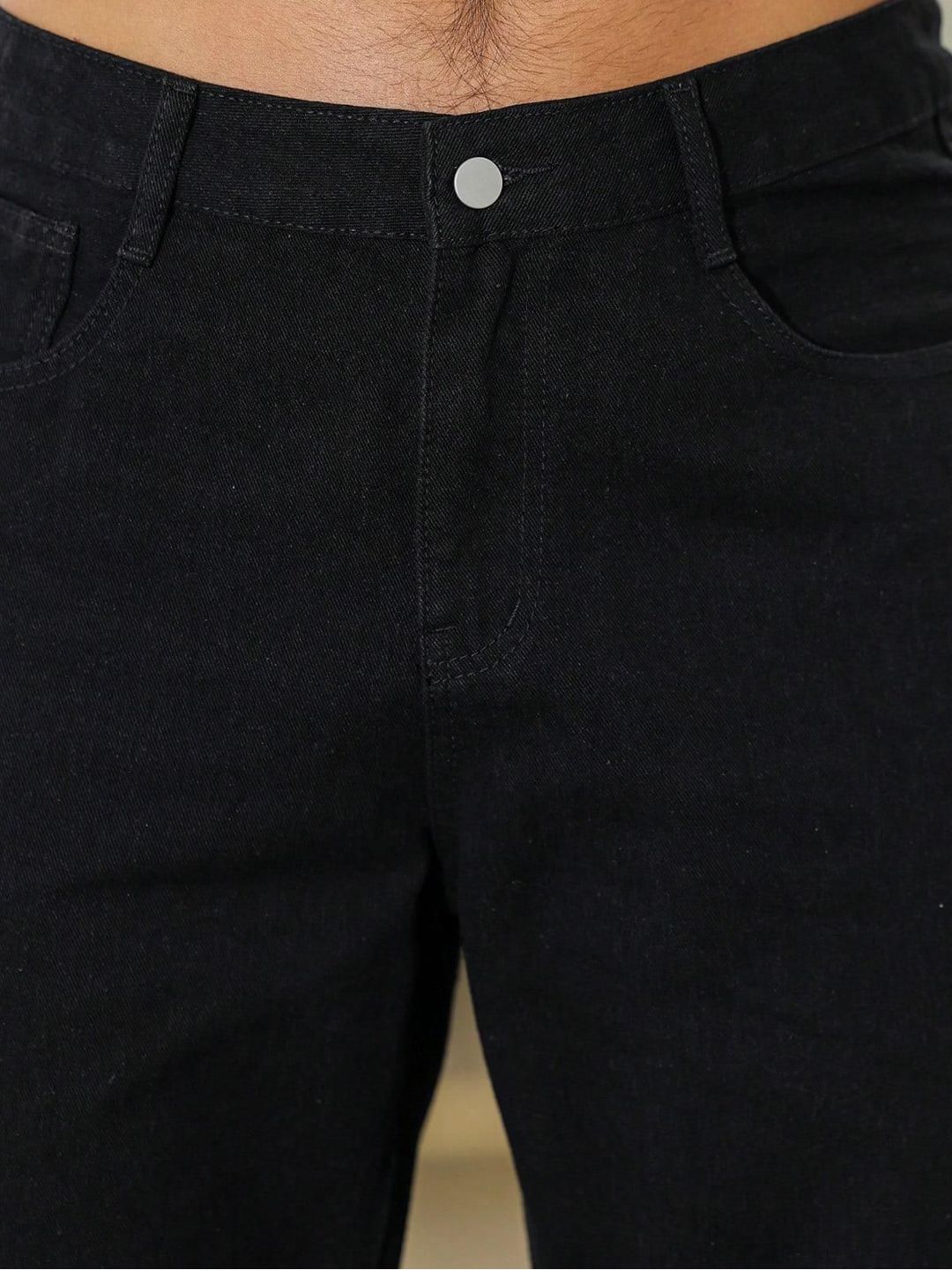 Kotty Men Straight Fit Low-Rise Stretchable Jeans