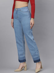 Kotty Women Blue Flared Jeans