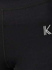 Kotty Women Black & White Printed Tights