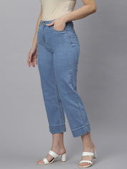 Kotty Women Blue Flared Jeans