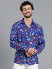 Kotty New Relaxed Fit Abstract Printed Casual Shirt