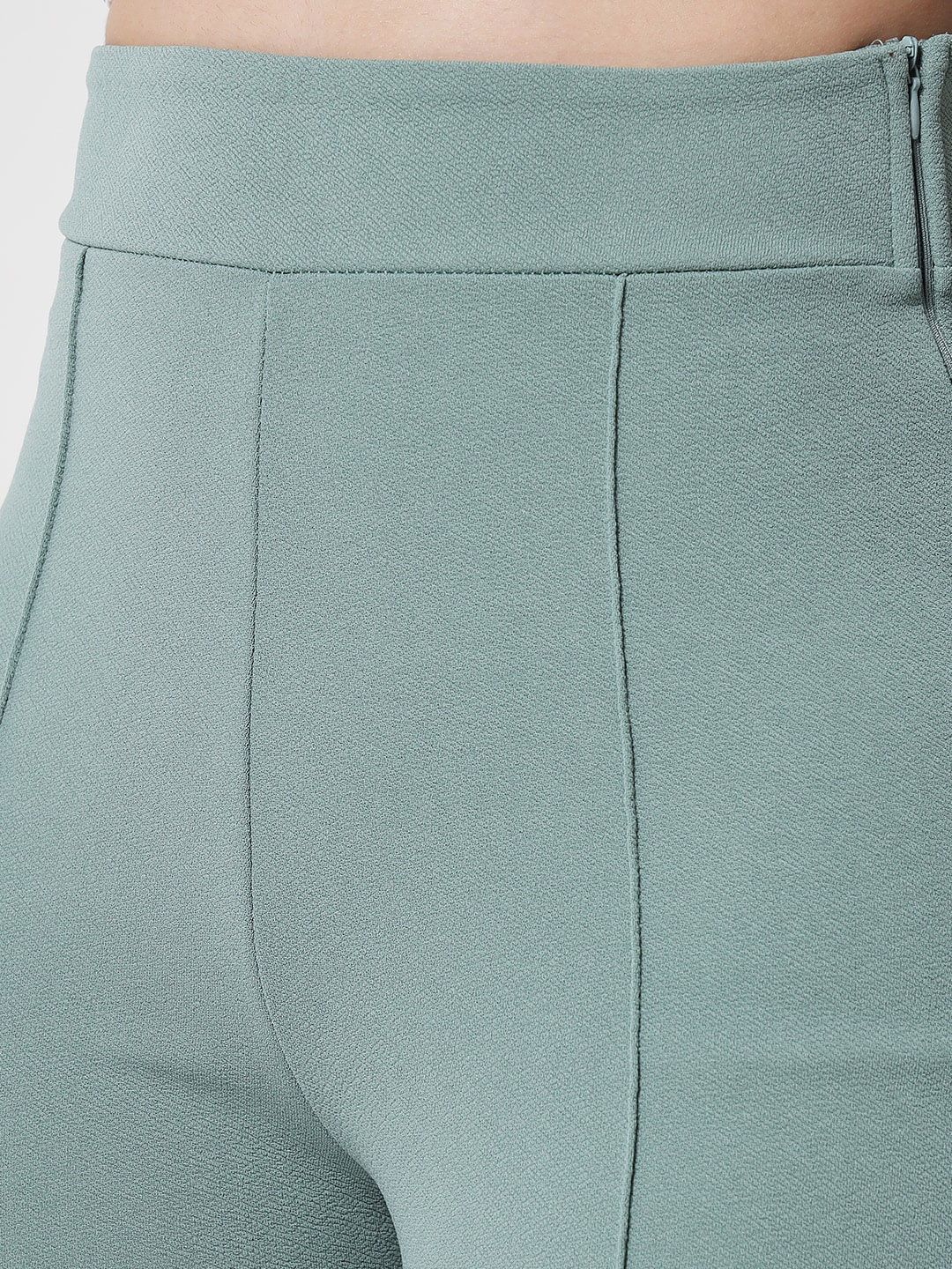 Kotty Women Pack of 2 Relaxed Straight Leg Straight Fit High-Rise Easy Wash Trousers