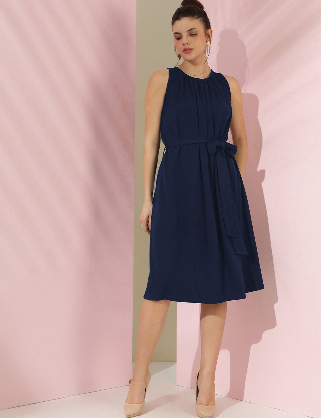 Kotty Women Sleeveless Fit & Flare Dress