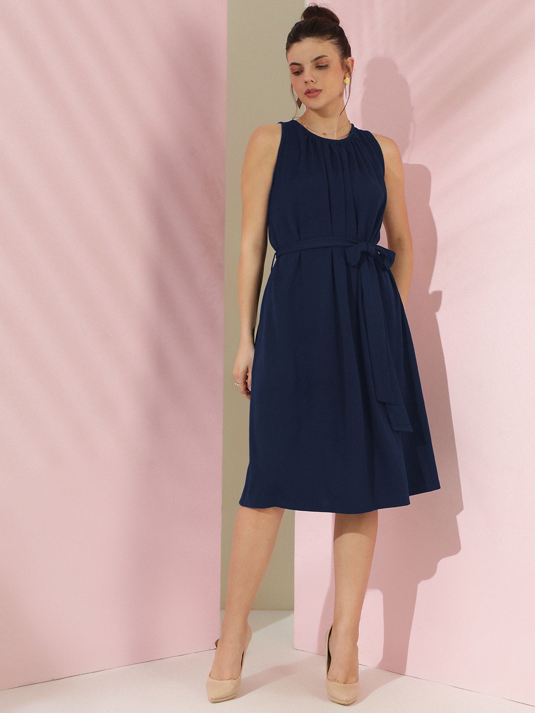 Kotty Women Sleeveless Fit & Flare Dress