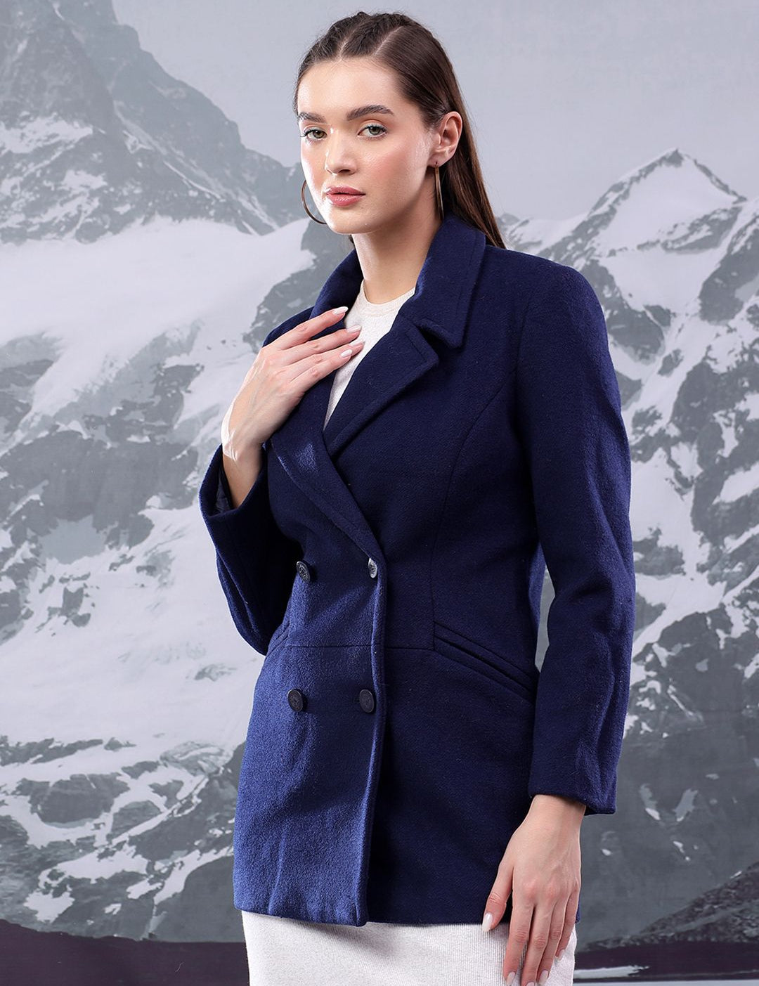 Kotty Double-Breasted Overcoat
