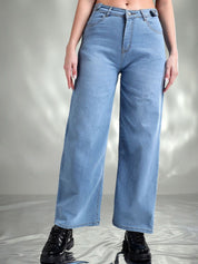 Kotty Women Jean Straight Fit High-Rise Stretchable Jeans