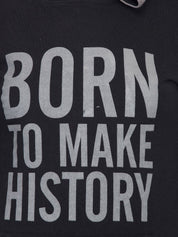 Kotty Women Black Printed Hooded Sweatshirt