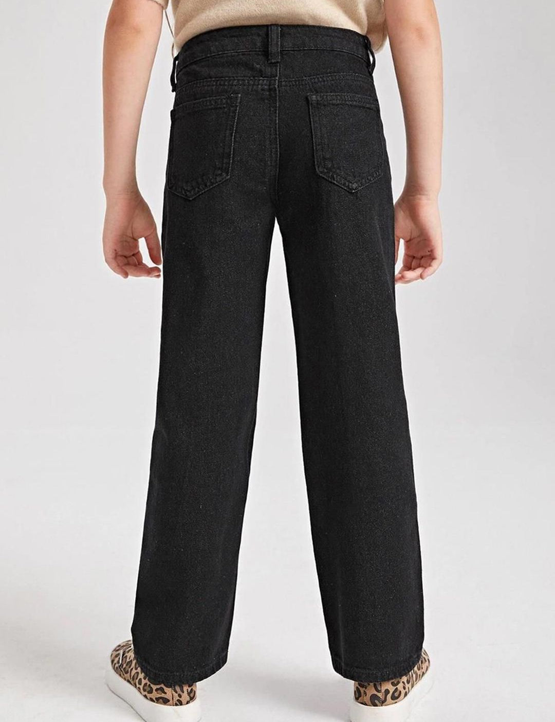 Kotty Girls Jean Mid-Rise Clean Look Stretchable Jeans