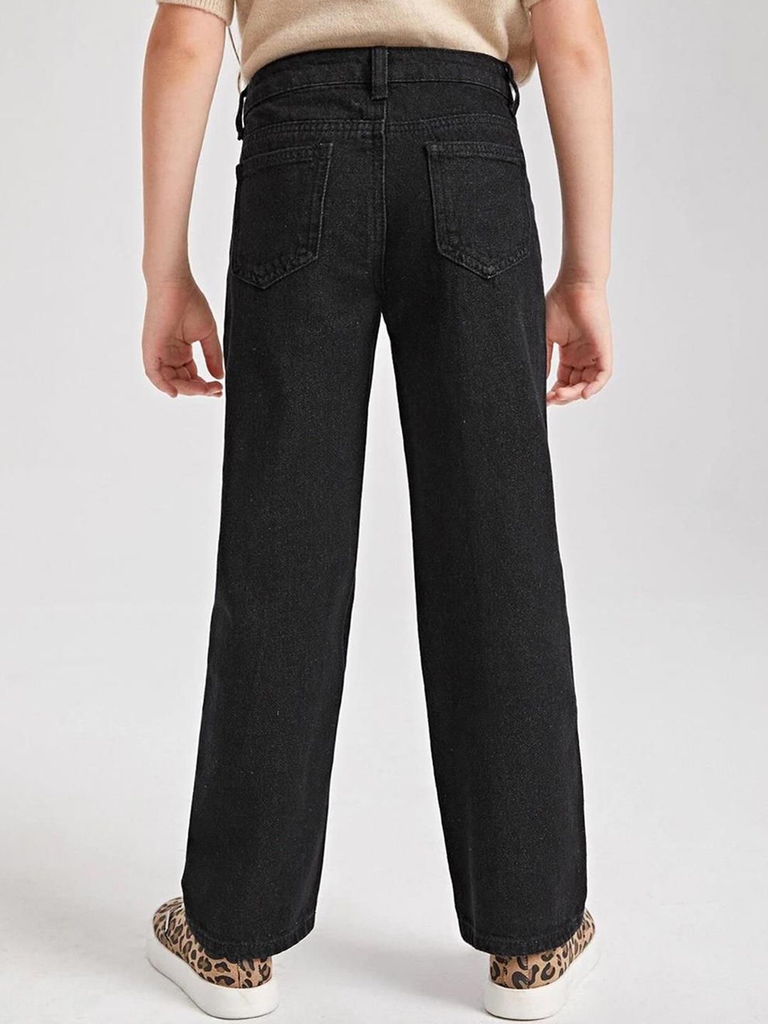 Kotty Girls Jean Mid-Rise Clean Look Stretchable Jeans