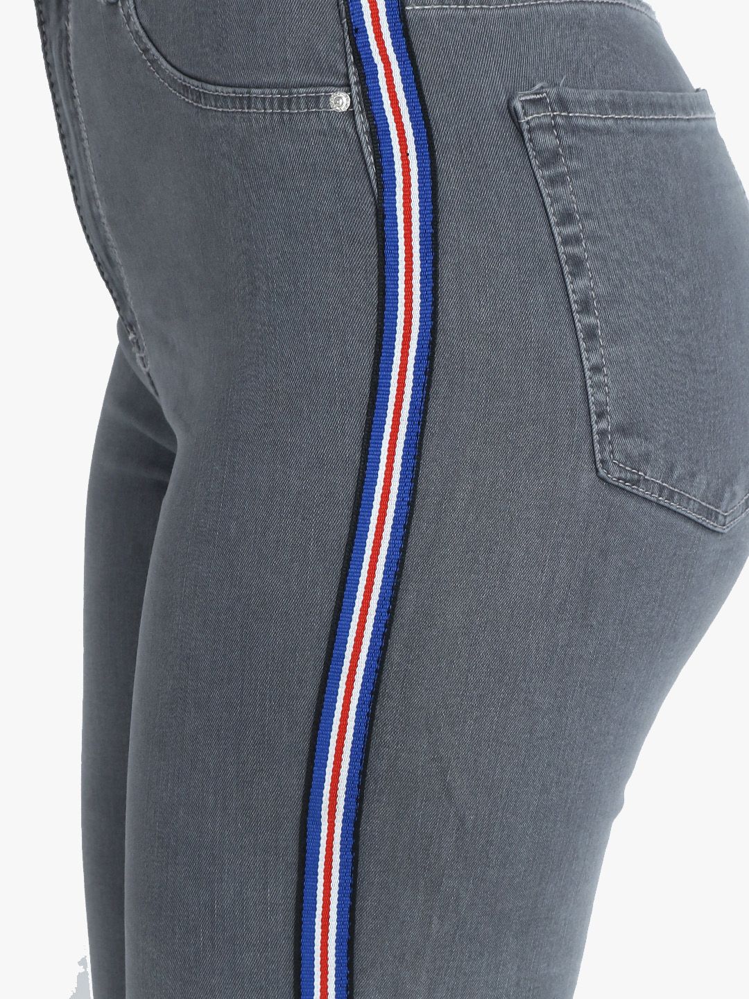 Kotty Women Grey Skinny Fit High-Rise Clean Look Stretchable Jeans