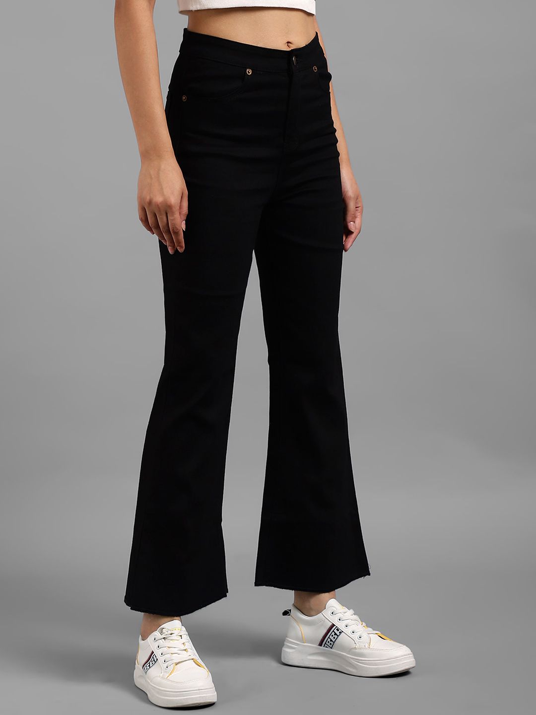 Kotty Women Pack Of 2 Flared High-Rise Dark Shade Stretchable Jeans