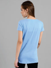 Kotty Typography Printed Round Neck T-shirt