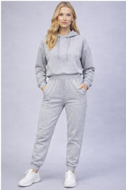 KOTTY Women's Grey Hoodie Jogger Tracksuit Set Casual Wear